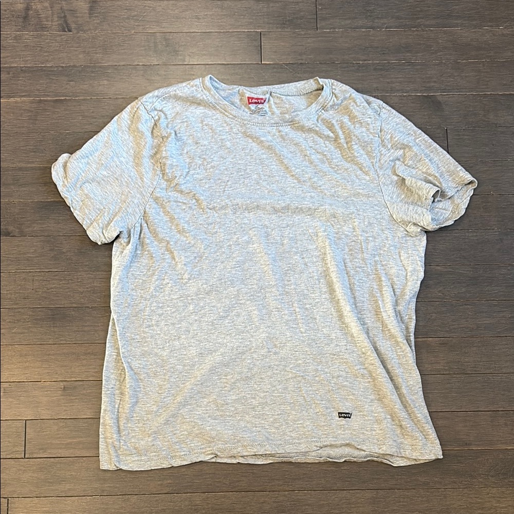 Levi's Light Gray Short Sleeve Tee Men’s Large